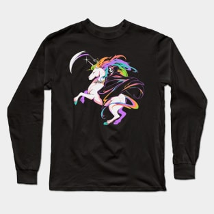 Death Unicorn by Tobe Fonseca Long Sleeve T-Shirt